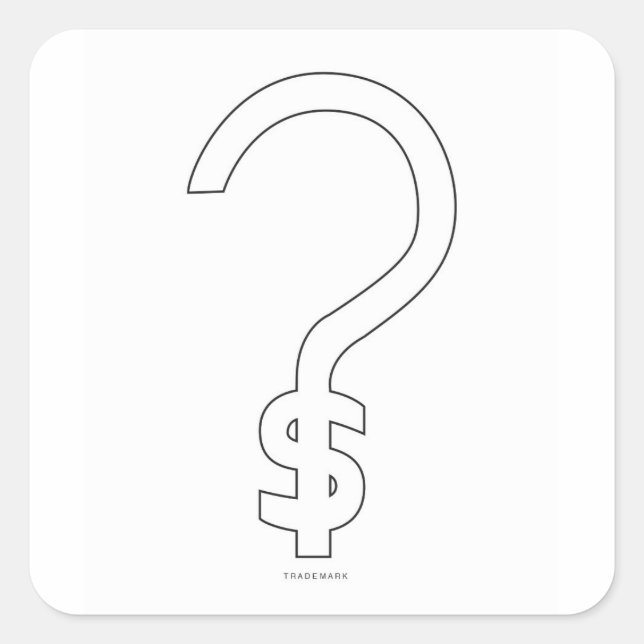 Cuadrada el pegatina de respuesta refinada (Anverso)