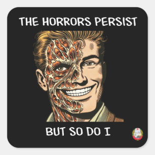 Cuadrada El Pegatina del horror