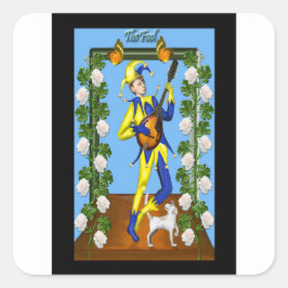 Cuadrada El tonto - Pegatina