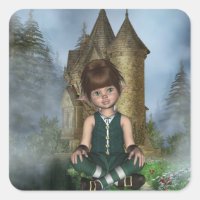 Elfin Irish Hollie Pegatina