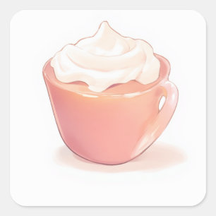 Cuadrada Fantasy Fantasy Pegatina