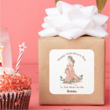 Feliz Día de San Valentín al futuro Pegatina