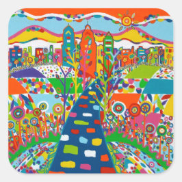 Cuadrada Filadelfia, Pegatina de la AP