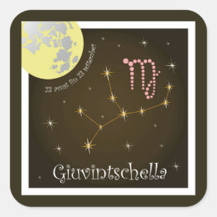 Cuadrada Giuvintschella 23 avust fin 23 pegatina settember