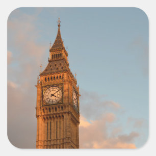 Cuadrada Gran Ben en pegatina de Londres