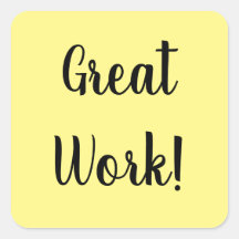 Gran pegatina de trabajo