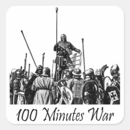 Cuadrada Guerra de 100 minutos, Pegatina Sir Doug