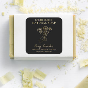 Cuadrada Herbal + Pegatina Floral Apothecary Square