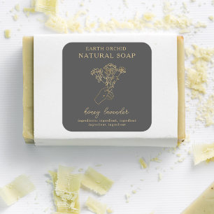 Cuadrada Herbal + Pegatina Floral Apothecary Square