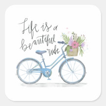 Inspirar la vida es un hermoso precinto Pegatina d