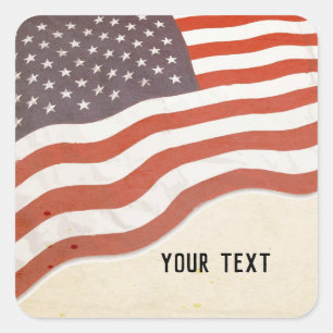 Cuadrada Jubilación militar, ejército, pegatina