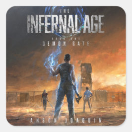 Cuadrada La era infernal: Pegatina Demon Gate