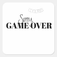 LAMENTABLE JUEGO SOBRE PEGATINA
