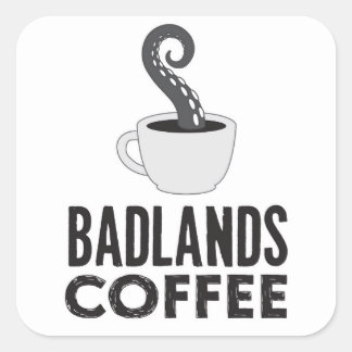 Cuadrada Logotipo BLC y Pegatina de texto, blanco