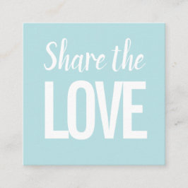 Cuadrada Moderna y moderna tarjeta de visita minimalista