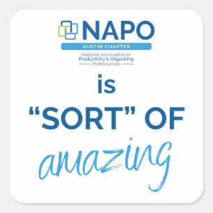 Cuadrada NAPO Austin, una especie de pegatina asombroso