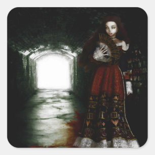 Cuadrada Natasha Pegatina