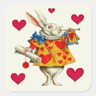 Cuadrada ¡No llegues tarde! Pegatina