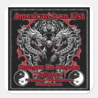 Cuadrada Nuevo logo de pegatina para Pathfinders1