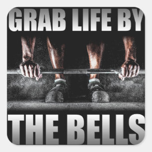 Cuadrada Palabras motivacionales - Pegatina de la Plaza de 