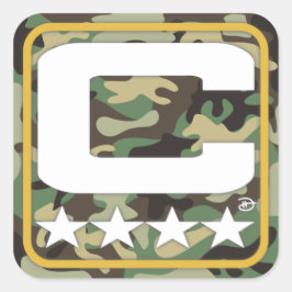 Cuadrada Parche de Campeón - Pegatina de la edición de Esta