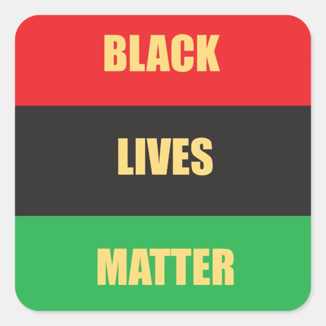 Cuadrada Pegatina (Anverso)