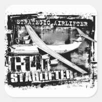 Pegatina adhesiva para Starlifter Square C-141