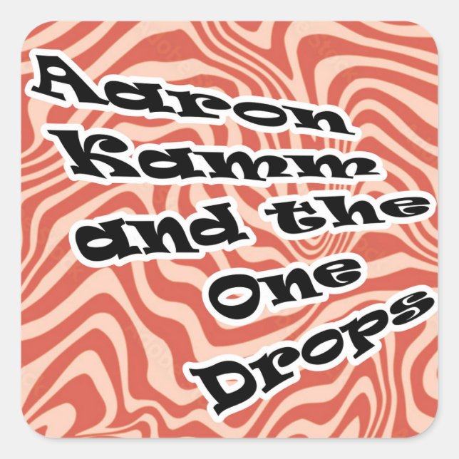 Cuadrada Pegatina AK1D (Anverso)