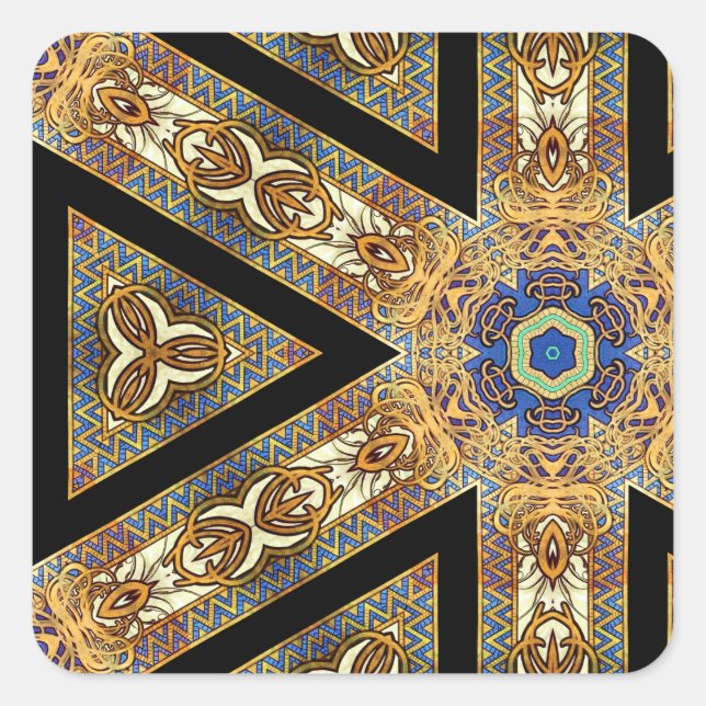 CUADRADA PEGATINA AM55-2_132454 (Anverso)