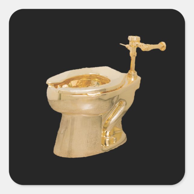 Cuadrada pegatina "AMERIKA" (Anverso)