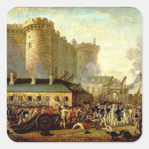 Cuadrada Pegatina Bastille