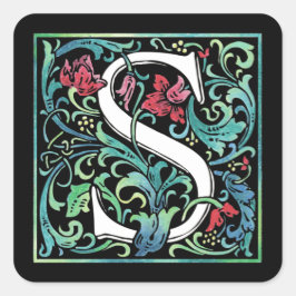 Cuadrada Pegatina colorido