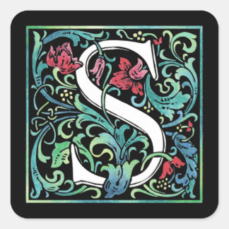 Cuadrada Pegatina colorido