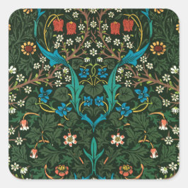 CUADRADA PEGATINA CON DISEÑO "TULIPS" DE WILLIAM MORRIS