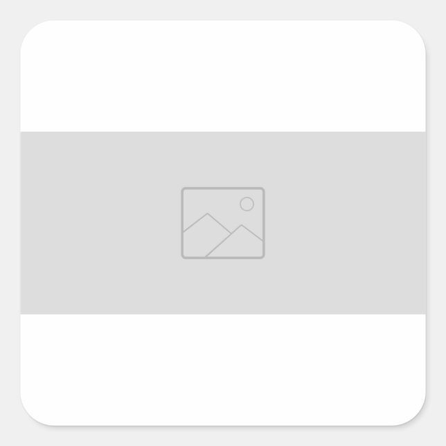 Cuadrada Pegatina cuadrado con la imagen (Anverso)
