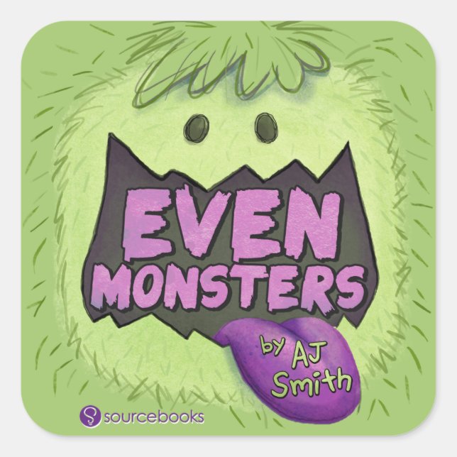 Cuadrada Pegatina cuadrado de Glubb (Anverso)