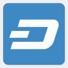 Cuadrada Pegatina DASH D1