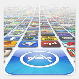 Cuadrada Pegatina de aplicaciones de Appstore