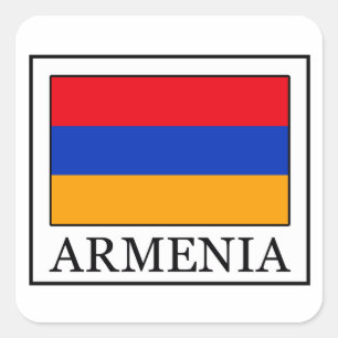 Cuadrada Pegatina de Armenia