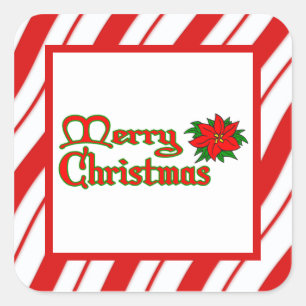 Cuadrada Pegatina de bandas de menta