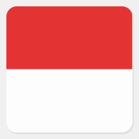 Pegatina de Bandera de Indonesia