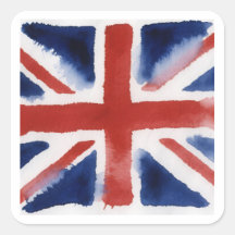 Pegatina de bandera Union Jack