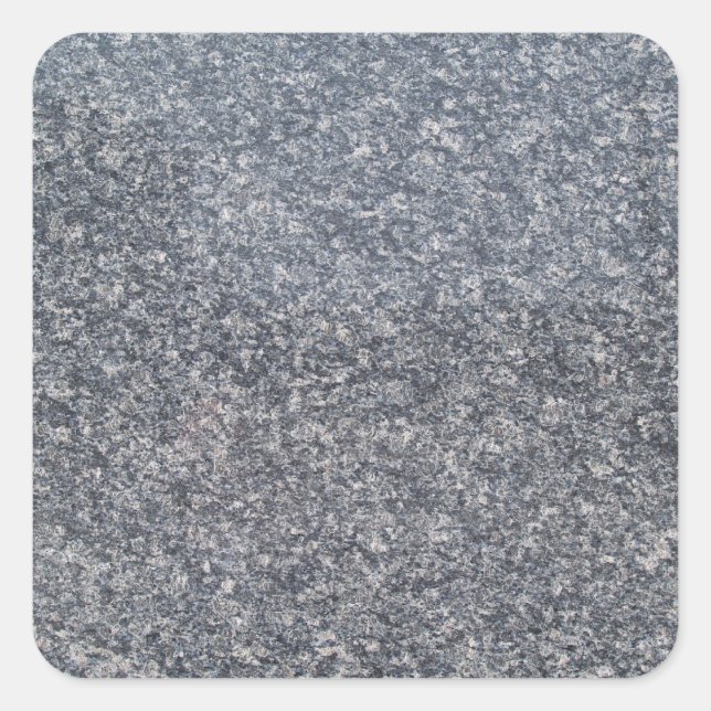 Cuadrada Pegatina de Black Marble Square (Anverso)