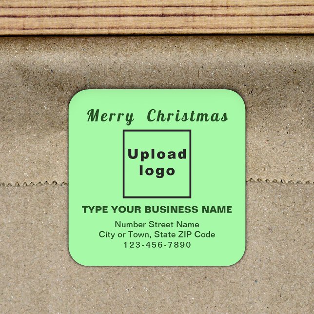 Cuadrada Pegatina de Business Square para Navidades de colo (Subido por el creador)