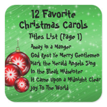 Pegatina de colección 12 villancicos favoritos - 3