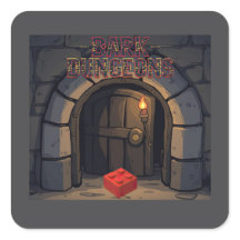 Pegatina de Dark Dungeons