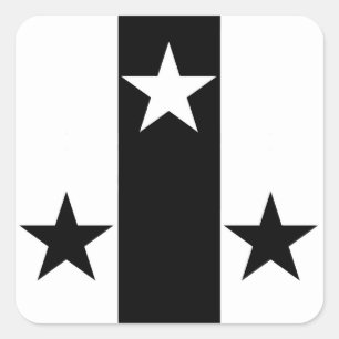 Cuadrada Pegatina de distintivos de localidad de SCA Meridi