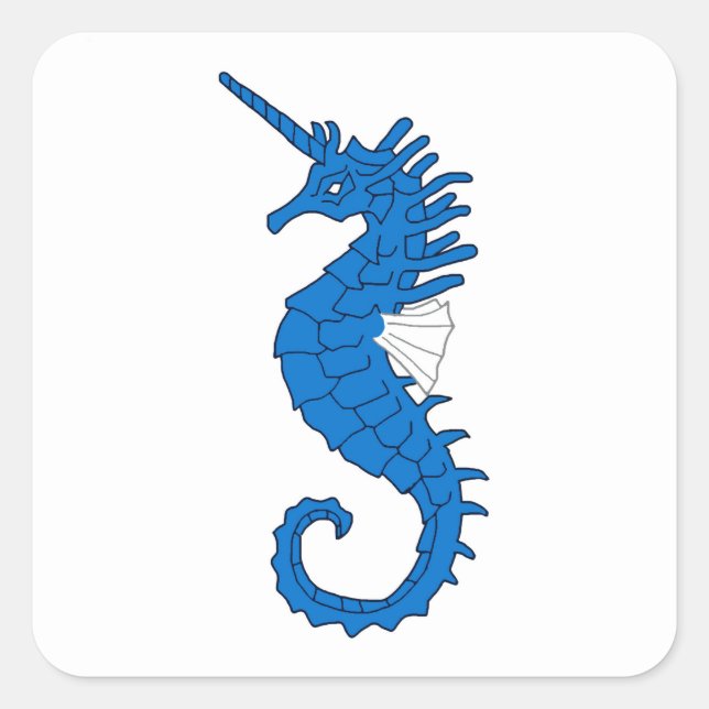 Cuadrada Pegatina de distintivos de población de SCA Atlant (Anverso)