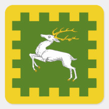 Pegatina de distintivos de población de tierras pe