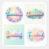 Pegatina de estilo Tawakkul Pastel Kawaii - Mot is
